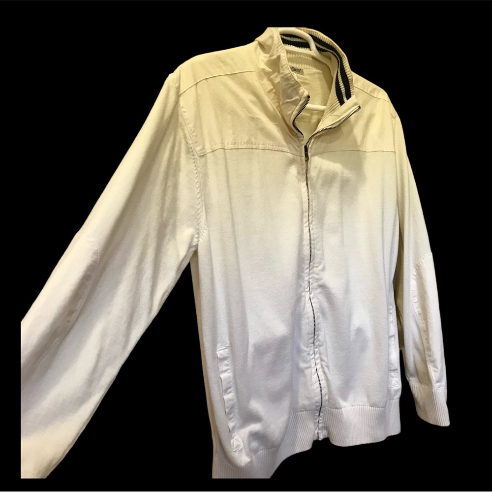 TravelSmith Mens Polo Club Jacket White XXL Posh!